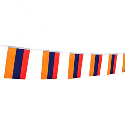 Venta caliente personalizado mini bandera del empavesado de armenia