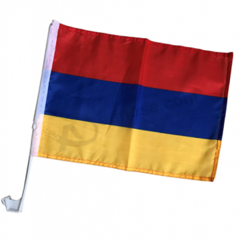 Bandiera per finestra auto Armenia di alta qualità 12x18 pollici