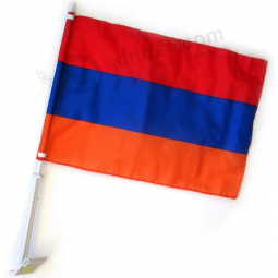 Factory sale flying Armenia car flag for window