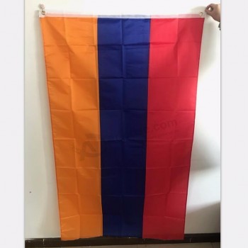 100％ポリエステル3x5アルメニアアルメニア国旗