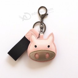 Factory Promotional Custom Leather Keychains