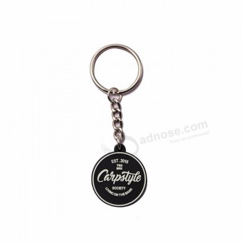 China Factory  Keychain Fashion Custom Soft PVC Keychain Simple Keychain PVC for Gifts