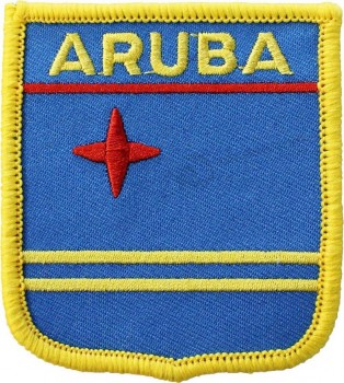 Facroty Direktverkauf Flagline Aruba - Land Schild Patch
