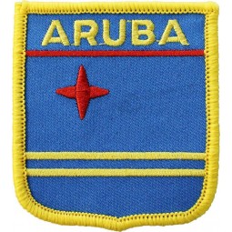 facroty directe verkoop flagline aruba - country shield patch