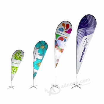 Customized Flying Teardrop Banner With Printing