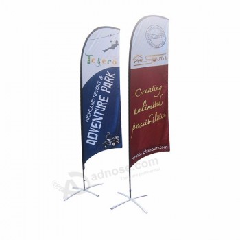 2019 Autowaschanlage individuell bedruckte Federflagge Banner