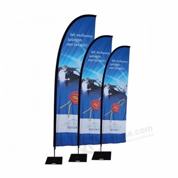 Advertising beach flag outdoor flag pole stands