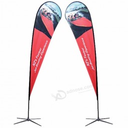 factory supply printing teardrop banner