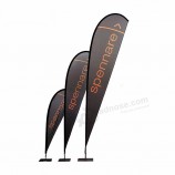beach flag a goccia personalizzato per esterno con asta