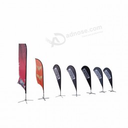 Außenwerbung Teleskop Wind Strand Flagge