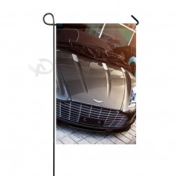 venta al por mayor One 77 aston martin garden flag supercar light Vista superior 12x18 pulgadas