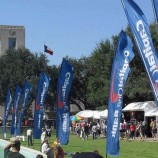 bandera de playa portátil para pancartas voladoras de ferias comerciales