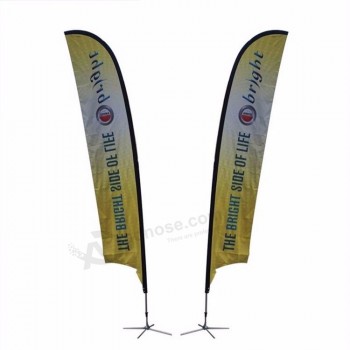 Outdoor Advertising Feather Flag , Advertising Flags And Bannears