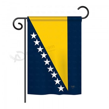 ボスニアヘルツェゴビナの庭の旗の世界国籍の印象装飾的な垂直28 