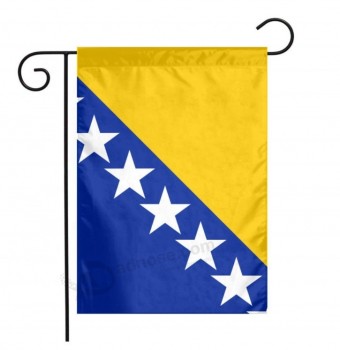 flag of bosnia herzegovina garden flags house indoor & outdoor holiday decorations