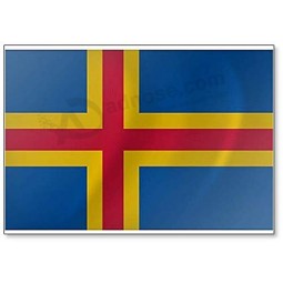 Großhandel Custom Aland Islands Flagge - klassischer Kühlschrankmagnet mit bestem Preis