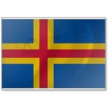 bandiera all'ingrosso personalizzata delle isole aland - magnete del frigorifero classico con il miglior prezzo