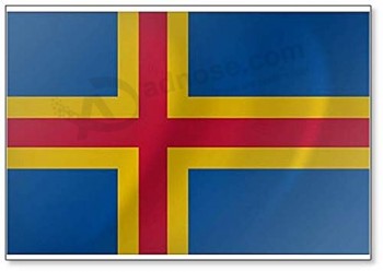 bandiera all'ingrosso personalizzata delle isole aland - magnete del frigorifero classico con il miglior prezzo