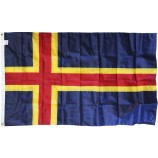 bandera mundial de nylon al por mayor de encargo de alta calidad de las islas de aland - 3 'x 5'