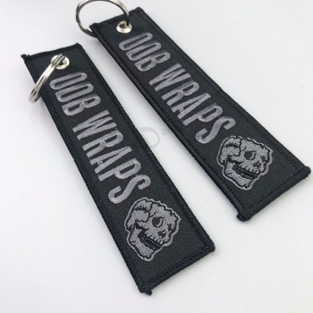hot selling promotion flight embroidery keychain