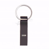 kundenspezifischer USB-Großhandelsblitz 2.0 64gb wasserdichter Metallpendrive Schlüsselring