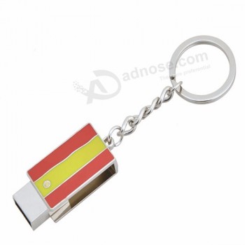 중국에서 만든 도매 맞춤형 USB 열쇠 고리