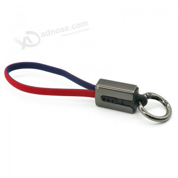 2019 Новое прибытие дизайн брелок USB-кабель для передачи данных 2 в 1 портативное зарядное устройство Micro USB быст