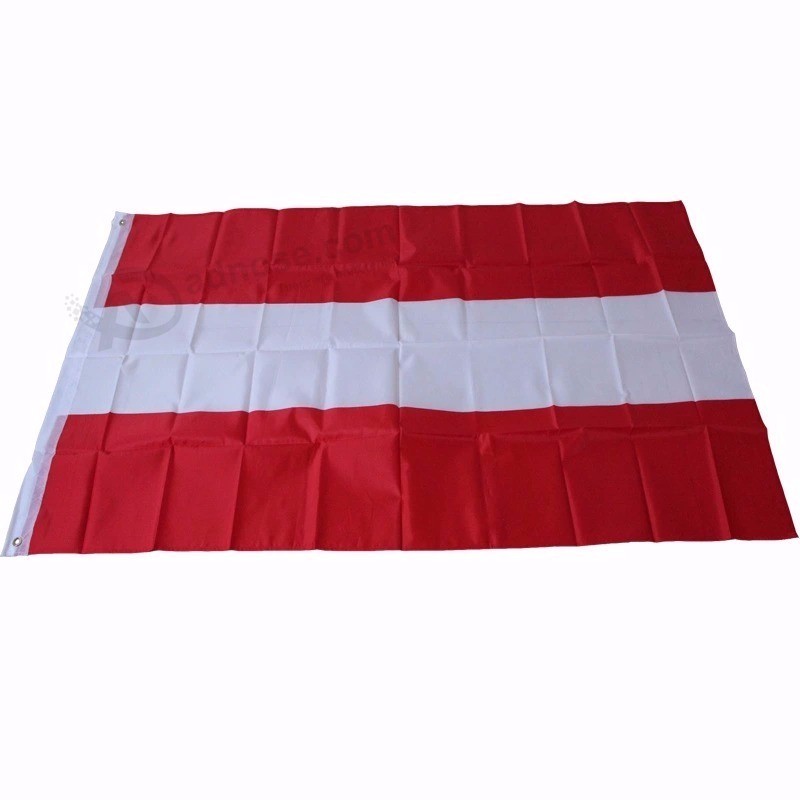voorraad 3 * 5ft polyester Oostenrijk land nationale vlag