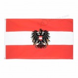 Digital Printing Country Flags Polyester National Austria Eagle Flag
