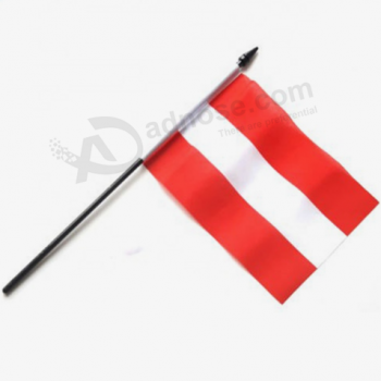 austria hand stick flag bandiera palmare