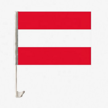 Wahl mit dauerhafter Flagge Österreich Autofenster Flagge