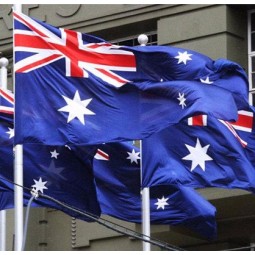 Высочайшее качество 100% полиэстер национальные флаги Австралии Все страны