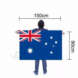 批发定制澳大利亚人体彩旗/澳大利亚国旗斗篷