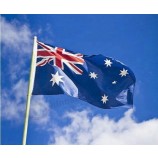venta al por mayor personalizada personalizada 90 * 150 cm australia bandera banderas nacionales