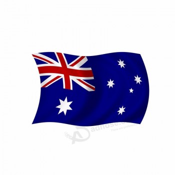 bandiera di Australia della stampa digitale su ordinazione di fabbricazione di prezzi all'ingrosso