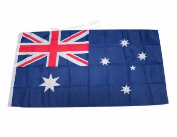 Copa del mundo personalizada 3x5ft poliéster australia bandera del país bandera nacional