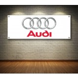 Das Auto-Banner-Depot funktioniert mit gesäumten Vinyl-Banner-Schildern mit Ösen von Audi Cars (14 Unzen)