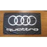 Audi quattro флаг баннер 3x5ft S4 S6 S8 A4 TT R8 Q7 sport urs4 urs6 avant
