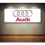 Das Auto-Banner-Depot funktioniert mit gesäumten Vinyl-Banner-Schildern mit Ösen von Audi Cars (14 Unzen)