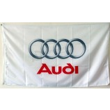 Audi Flagge Banner Logo 3 x 5 Fuß A4 S4 S6 A8 A3 TT quattro urs4 urs6