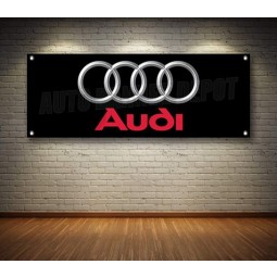 Großhandel benutzerdefinierte Auto Banner Depot funktioniert mit Audi Autos Banner Zeichen Autohaus 14oz Vinyl - mehrere Größen