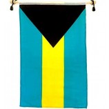 bandera de pared nacional de bahamas de encargo bandera bahameña del tapiz