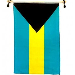 Custom Bahamas national wall flag Bahamians wall hanging banner