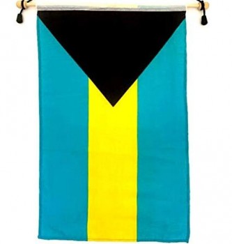 Custom Bahamas national wall flag Bahamians wall hanging banner