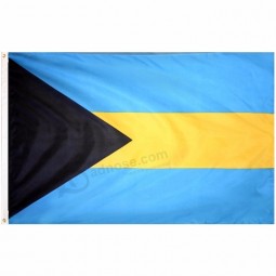 Polyester Fabric National Country Flag of Bahamas