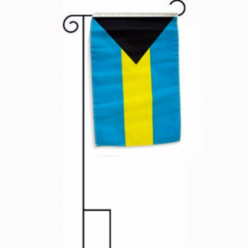 Bahamas de venda quente jardim bandeira decorativa com poste