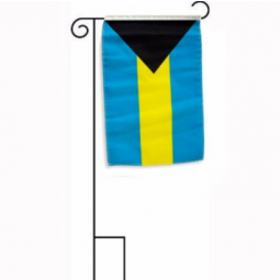Bandiera decorativa di vendita calda del giardino delle Bahamas con il palo