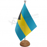 national table flag of bahamas bahamians country desk flags