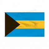 bahamas national banner polyester custom flag metal grommet