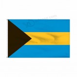 bulk cheap polyester bahamas country banner flag 3X5